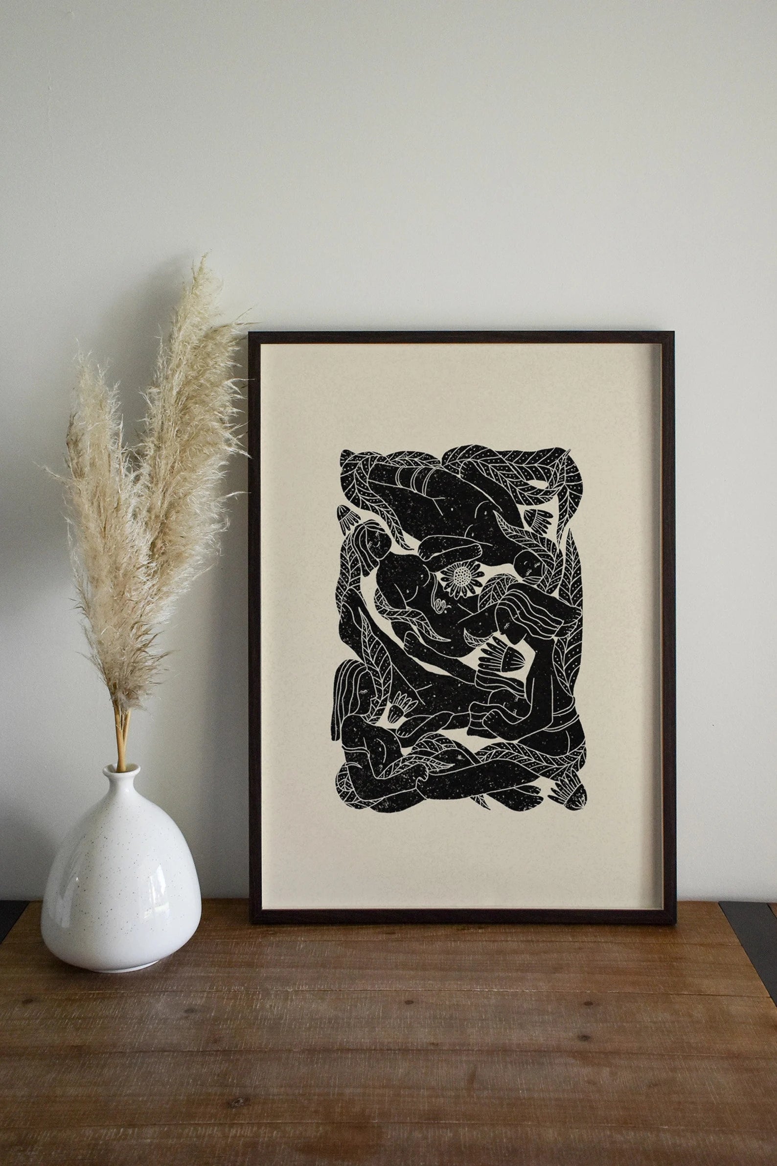 Friendship Goddess Art Print PNG | Digital Download for Wall Art
